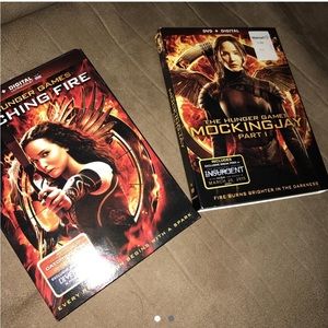 The hunger games 3 dvd set